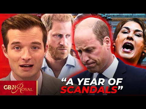 What HAPPENED This Year!? Megan & Harry's Ill-Advised Tour, Royal PROTESTS, Prince William STRUGGLES