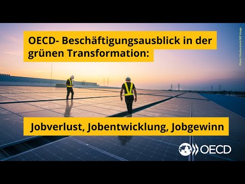 Beschäftigungsausblick in der grünen Transformation: Jobverlust, Jobentwicklung, Jobgewinn