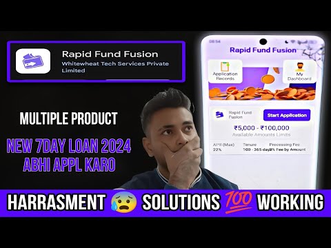 Rapid fund fasion loan app | Rapid fund fasion harrasment😰solutions ||Rapid fund fasion real or fake