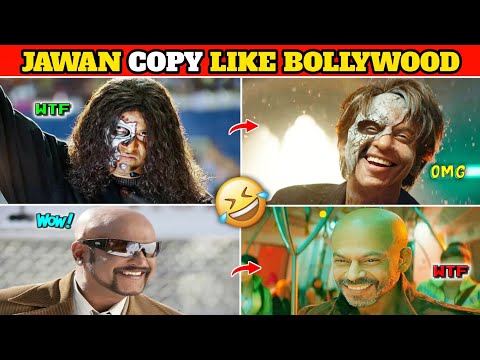 Copied Scenes In Jawan Trailer Are Funny ? Jawan Movie भी Bollywood के रस्ते पे 🤣