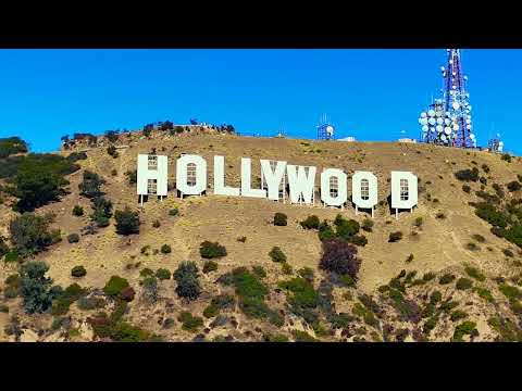 Best Drone Filming - The Hollywood Sign