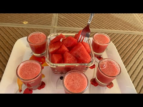 Watermelon juice