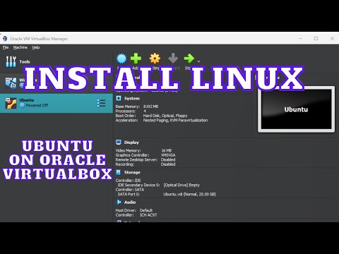 How to install Linux on Virtual Machine