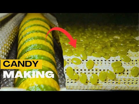 Amazing Process of Sweet Candy Making | How Candy is Made in The Factory | Candy Making