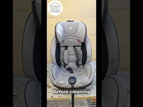 Before and After Cleaning of Joie Stages Car Seat