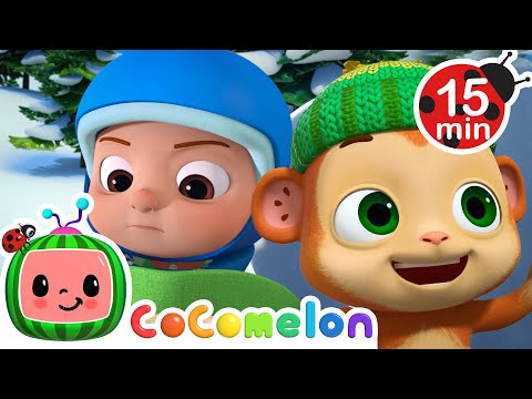 Ski-Slope ⛷️ | CoComelon Animal Time | Animals for Kids