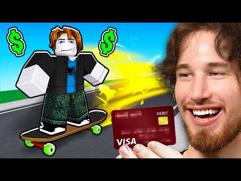 Spending $937,548,459 in Roblox Skateboard Obby!