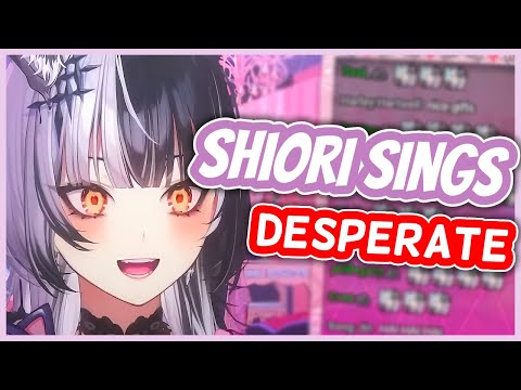 Desperate - Shiori Novella | HololiveEN Karaoke [UNARCHIVED]