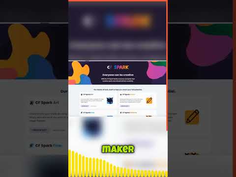 Magic Touch with CF Spark AI Art Generator  #graphicdesignsoftware