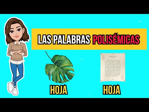 ✅Las Palabras polisémicas | Palabras monosémicas | Ejemplos