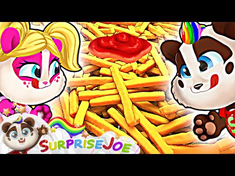 Why Eating Fries Every Day Isn’t Healthy | Panda Bo’s Fun Nursery Rhymes & Songs for Kids