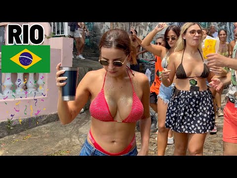 🇧🇷 CARNIVAL RIO DE JANEIRO | Craziest ￼Street Block Party 2024