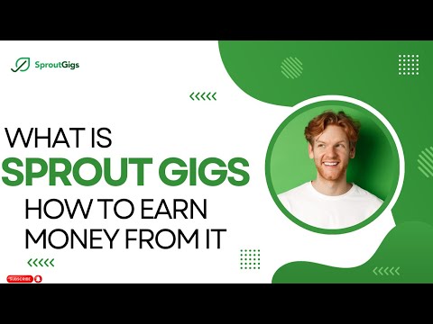 How To Make Money Online From Sprout Gigs?