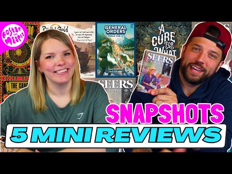 5 Mini Board Game Reviews | Board Game Snapshots