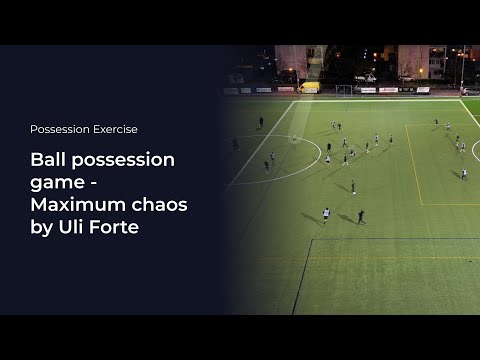 Ball possession game - Maximum chaos by Uli Forte | Soccer Coaching Drills