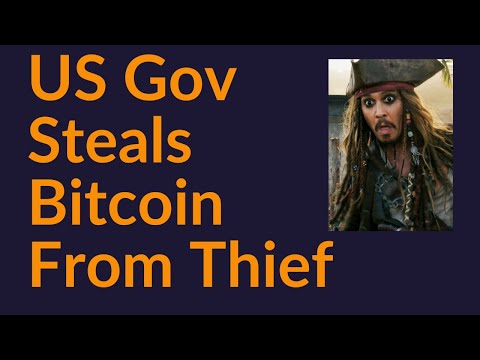 US Gov Steals $3 Billion Bitcoin From Thief