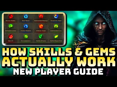 PATH OF EXILE 2 - ULTIMATE SKILL GEM BEGINNER GUIDE - CREATE THE BEST BUILDS - NEW PLAYER TIPS