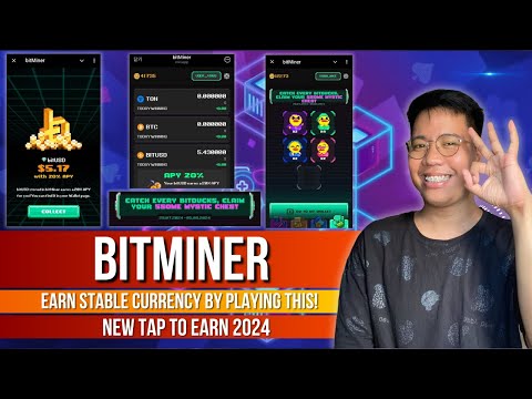 BitMiner - New Tap To Earn Released July 2024 | Withdrawal of Assets is Coming | Full Review