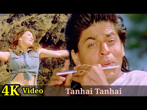 Tanhai Tanhai 4K Video Song | Koyla | Shah Rukh Khan, Madhuri Dixit, Alka, Udit Narayan HD