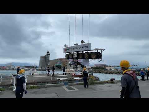 2023青森ねぶた祭り　8月7日　海上運行　太鼓台車乗船作業