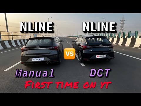 i20 nline dct vs i20 nline manual || manual is a manual 🔥🏁