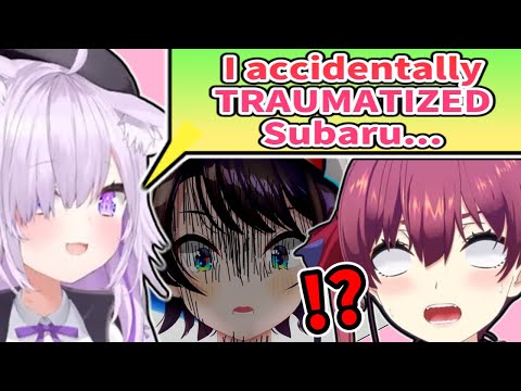 Okayu Accidentally TRAUMATIZED Subaru [ENG SUB] Hololive Houshou Marine