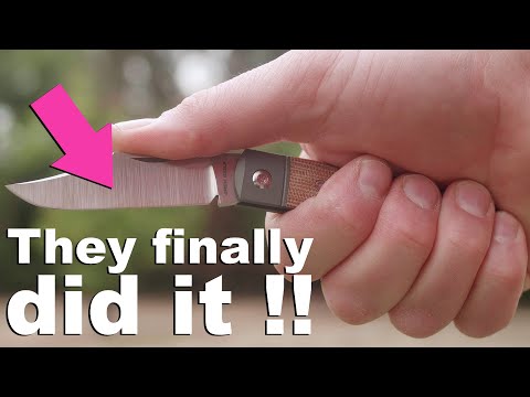 Hollow grinds make a comeback.  Jack Wolf Knives Sharp Shooter Traditional Knife review.