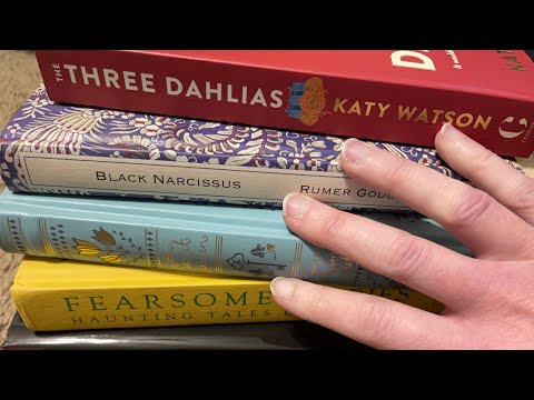 ASMR Book Tapping and Tracing (no talking, lo-fi)