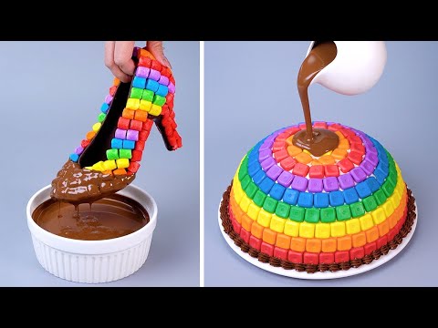 Simple Rainbow Cake Decorating Tricks You Need to Try Today | Everyone's Favorite Cake By So Yummy