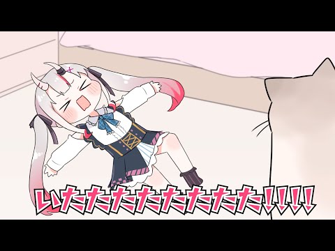 【手描き】猫のしつけ方を教えてくれるお嬢【ホロライブ/百鬼あやめ】