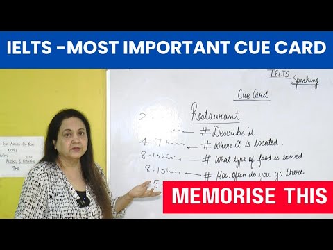 IELTS Speaking -Most Important Cue card- Best IELTS Teacher