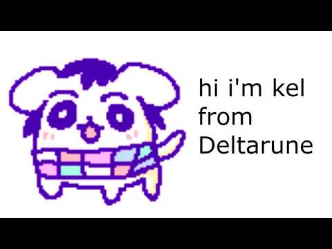 Kel from Deltarune and the Annoying Dog from OMORI