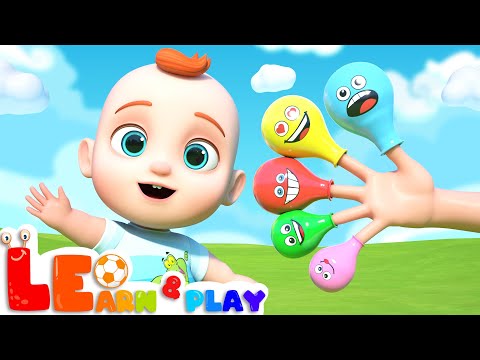 Baby Leo’s Finger Family | Learning Video for Toddlers | Learn & Play with Leo