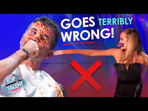 When Acts Go WRONG .. And Judges Get Even CRAZIER on BGT! 🤯