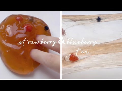 【ASMR】Strawberry＆Blueeberry Tea🍓🫐