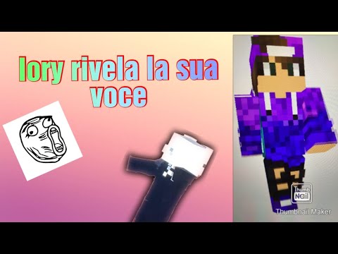 lory rivela la sua VOCE