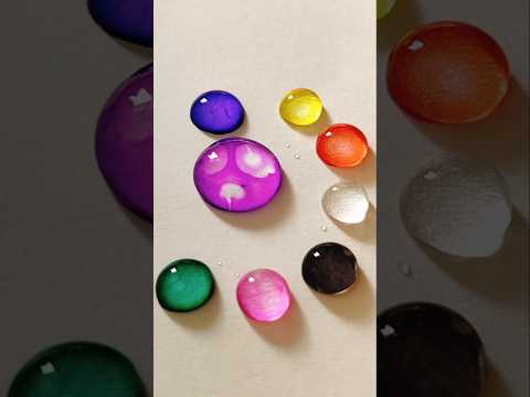 Color Mixing shorts #water #satisfying #trending #ytshorts