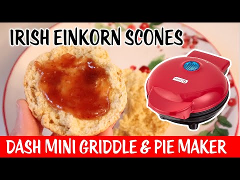 Irish Einkorn Scones - Dash Mini Griddle & Pie Maker - Day 2 Bonne Maman Advent Calendar 2023