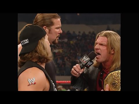 Triple H, Kevin Nash & Shawn Michaels segment - RAW 14 April 2003