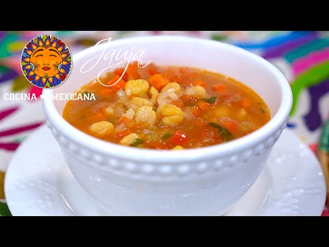 Sopita de Garbanzos Saludable y Económica Para Empezar el Año