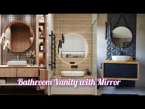 Bathroom Vanity with Mirror Designs|| Latest 2024|| #homedesign #home #bathroomdesign #construction