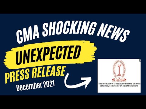 CMA BRAKING NEWS PASSING PERCENTAGE OF DEC / JAN 2021