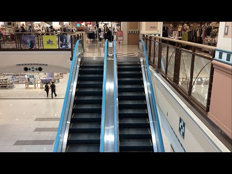 イオン具志川ショッピングセンター 中央エスカレーター2階-1階/AEON Gushikawa Shopping Center, Central Escalator 2F-1F/MITSUBISHI