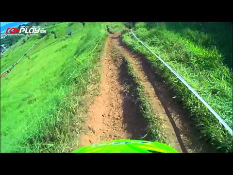 Downhill Arthur Garcia Copa Mineira 2014 - Câmera on-board Replay XD - www.replayxd.com.br