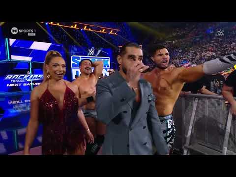 Carlito Attacks Rey Mysterio & Dragon Lee + Bron BreakkerSquash Match - WWE Smackdown 4/26/24