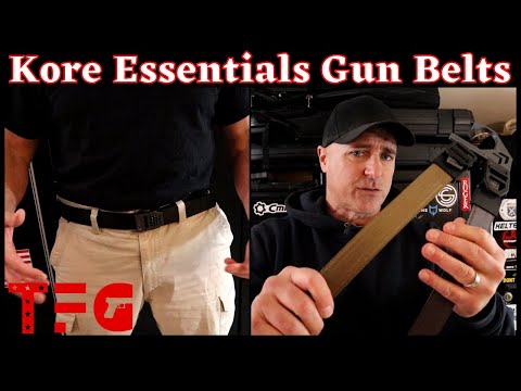 Kore Essentials Gun Belts (Best Gun Belts Available) - TheFirearmGuy