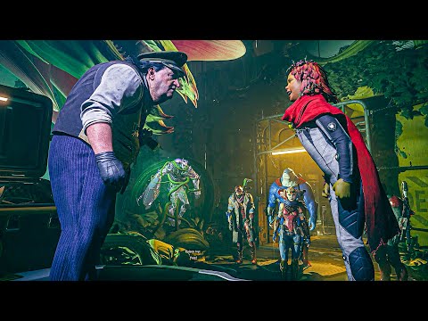 All Poison Ivy Cutscenes Suicide Squad- Kill the Justice League 4K UHD