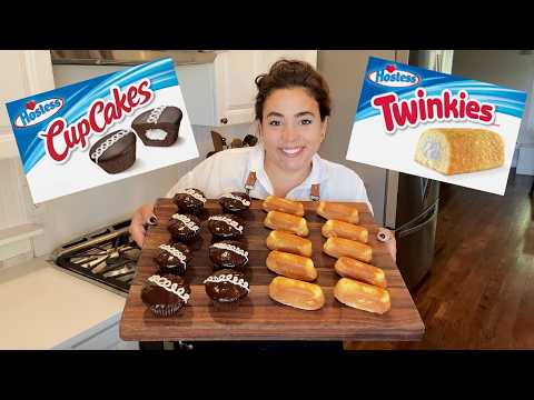 Recreating Old-School Favorites at Home! Scratch Made Hostess Cupcakes and Twinkies