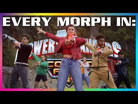 EVERY 'Power Rangers Cosmic Fury' MORPH EVER