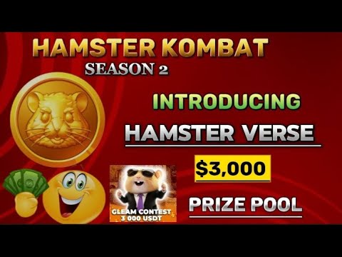 Hamster Kombat Season 2 : Introducing HAMSTER VERSE| HAMSTER VERSE WILL PUMP $HMSTR TOKEN PRICE